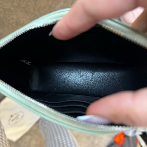 Prada mini brushed-leather shoulder bag - Picture 6 of 11